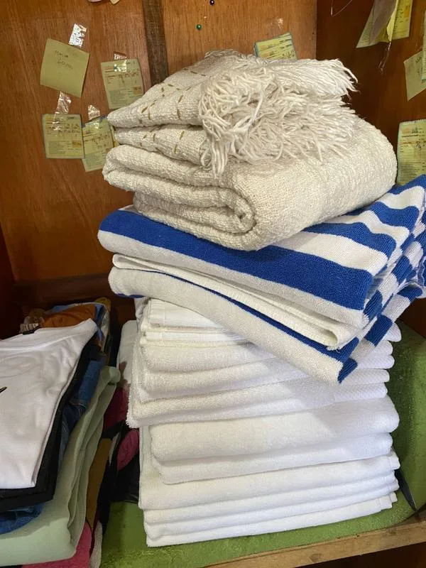 Organised laundry service in Ubud, Bali